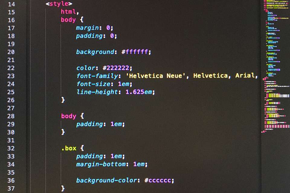 CSS source code