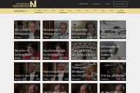 Screenshot Graberner GeschichteN Website stories on desktop device
